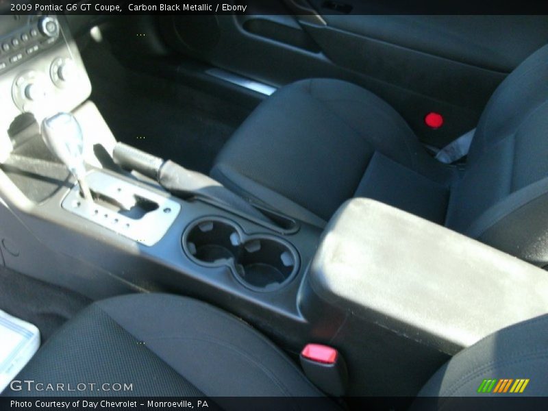 Carbon Black Metallic / Ebony 2009 Pontiac G6 GT Coupe