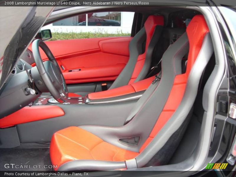  2008 Murcielago LP640 Coupe Nero Perseus/Rosso Interior