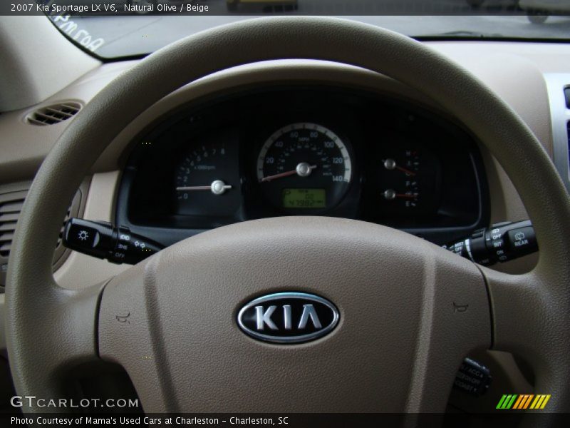 Natural Olive / Beige 2007 Kia Sportage LX V6