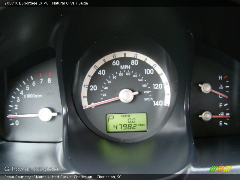  2007 Sportage LX V6 LX V6 Gauges