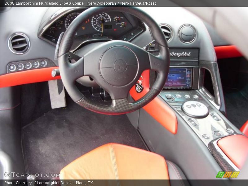 Dashboard of 2008 Murcielago LP640 Coupe