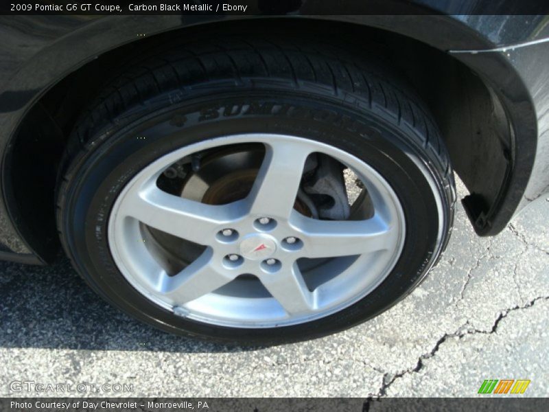 Carbon Black Metallic / Ebony 2009 Pontiac G6 GT Coupe