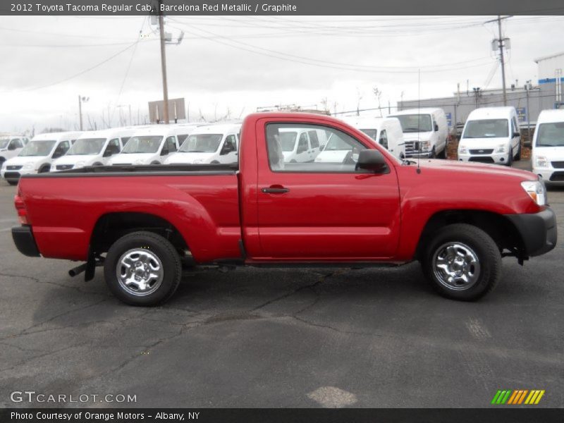 Barcelona Red Metallic / Graphite 2012 Toyota Tacoma Regular Cab