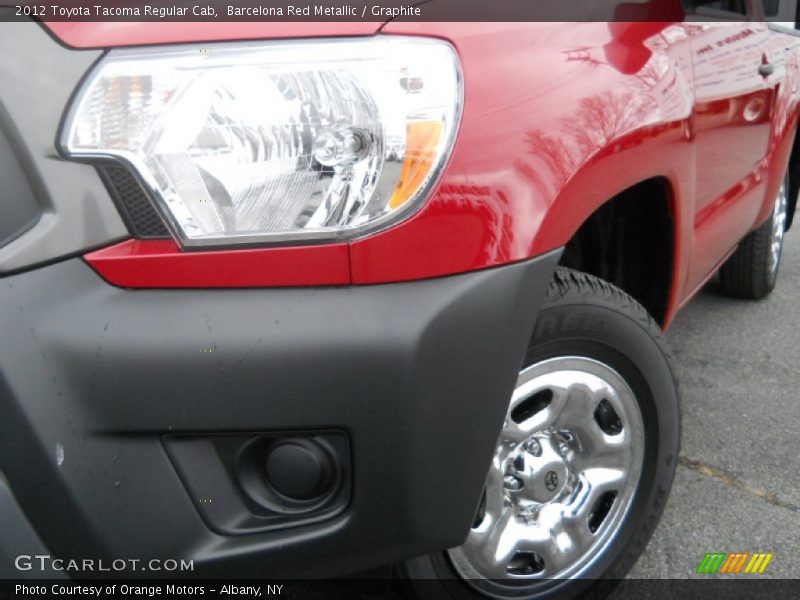 Barcelona Red Metallic / Graphite 2012 Toyota Tacoma Regular Cab