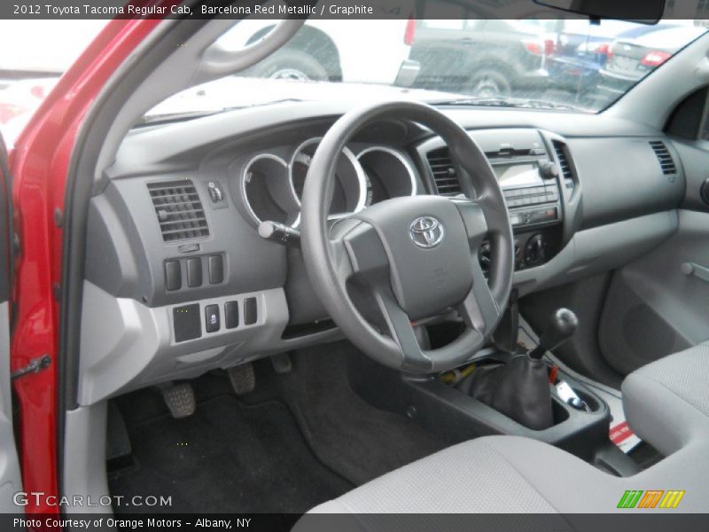 Barcelona Red Metallic / Graphite 2012 Toyota Tacoma Regular Cab