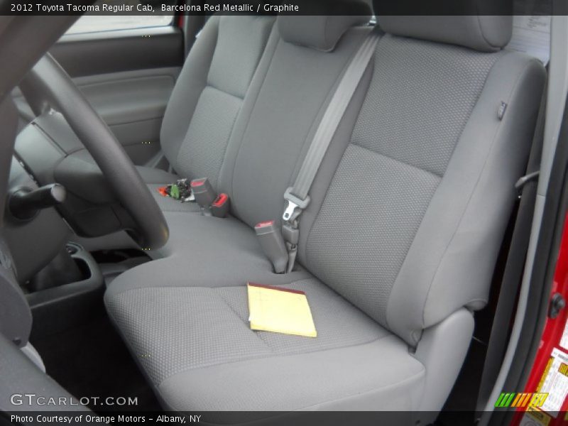 Barcelona Red Metallic / Graphite 2012 Toyota Tacoma Regular Cab