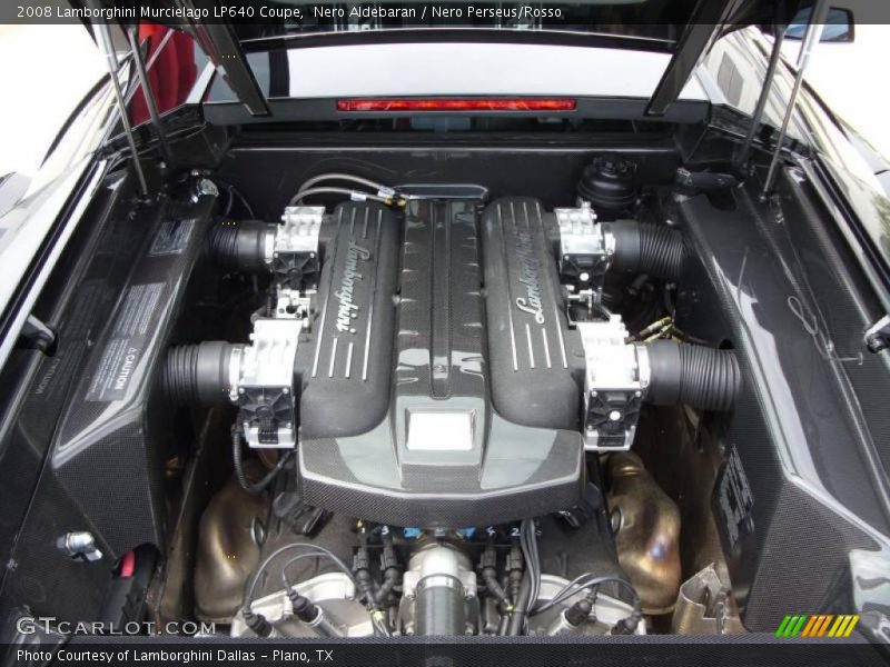  2008 Murcielago LP640 Coupe Engine - 6.5 Liter DOHC 48-Valve VVT V12