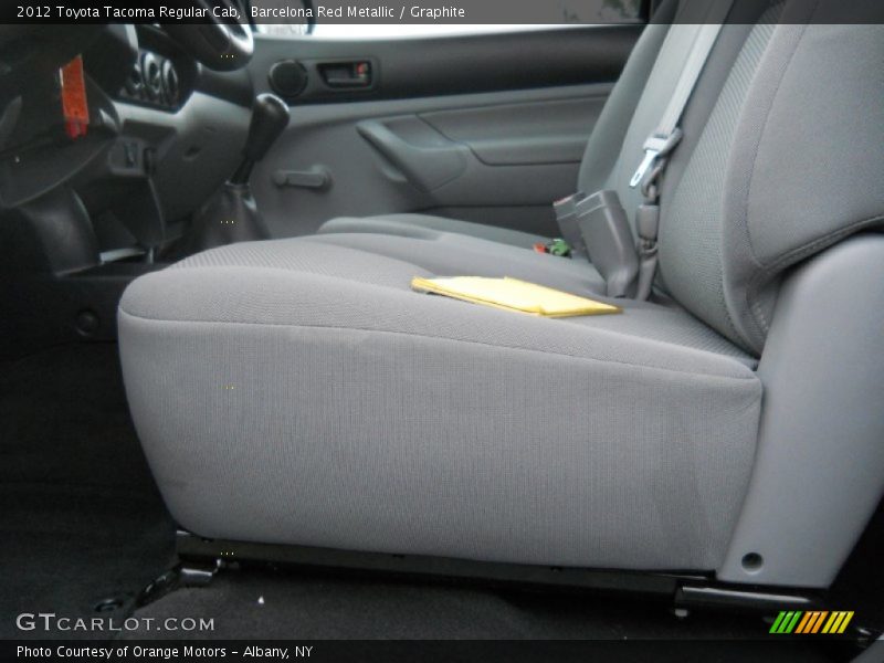 Barcelona Red Metallic / Graphite 2012 Toyota Tacoma Regular Cab