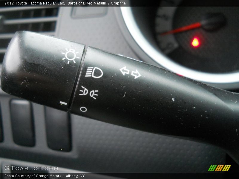 Barcelona Red Metallic / Graphite 2012 Toyota Tacoma Regular Cab
