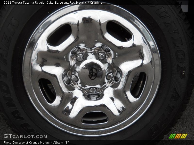 Barcelona Red Metallic / Graphite 2012 Toyota Tacoma Regular Cab