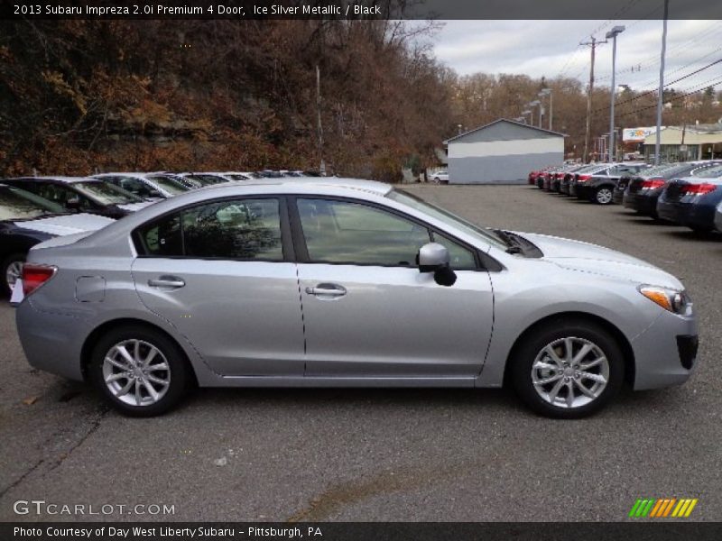 Ice Silver Metallic / Black 2013 Subaru Impreza 2.0i Premium 4 Door