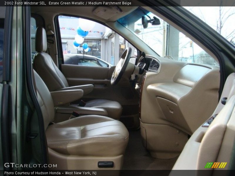 Estate Green Metallic / Medium Parchment Beige 2002 Ford Windstar SEL