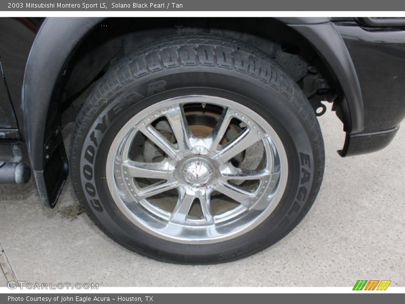 Custom Wheels of 2003 Montero Sport LS