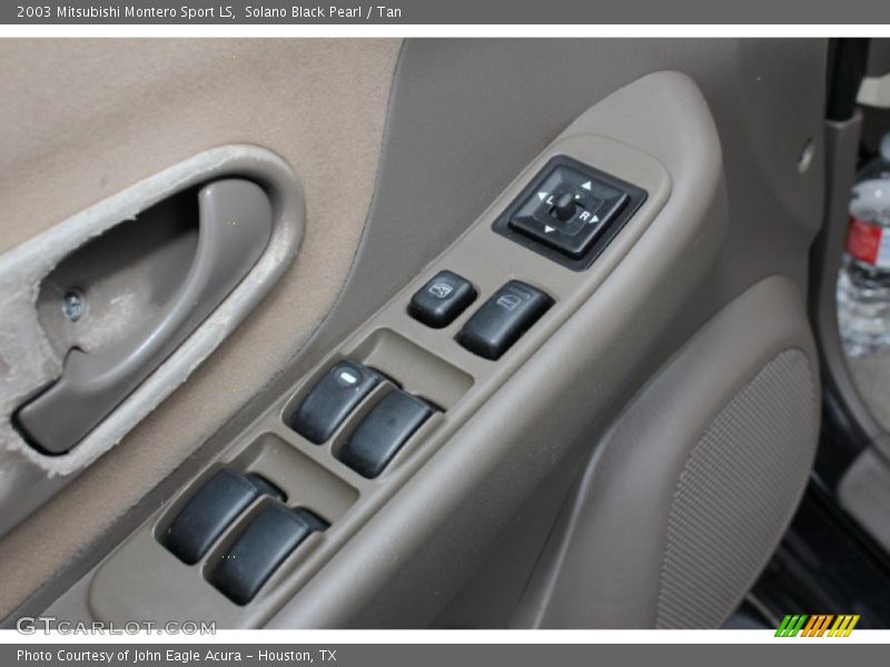 Controls of 2003 Montero Sport LS