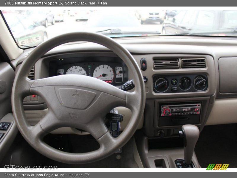 Dashboard of 2003 Montero Sport LS