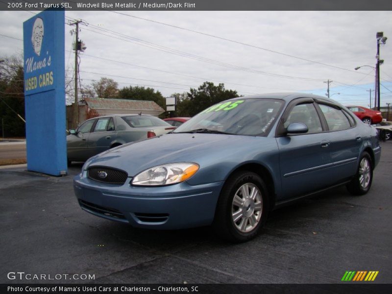 Windveil Blue Metallic / Medium/Dark Flint 2005 Ford Taurus SEL
