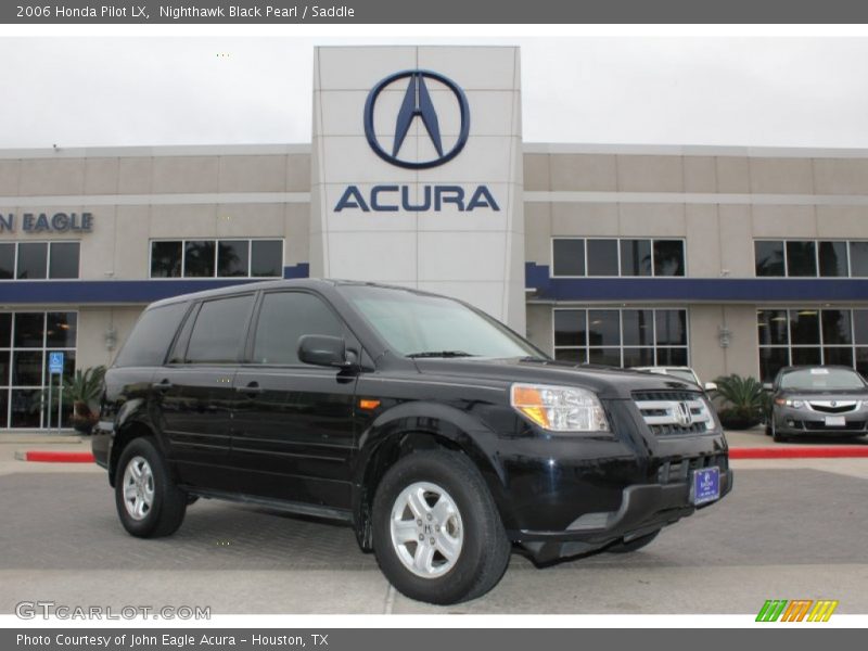 Nighthawk Black Pearl / Saddle 2006 Honda Pilot LX