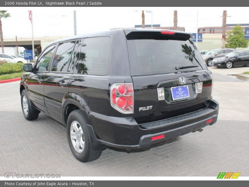 Nighthawk Black Pearl / Saddle 2006 Honda Pilot LX