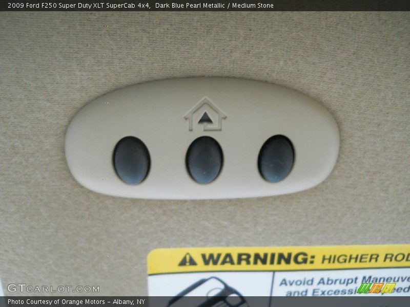 Dark Blue Pearl Metallic / Medium Stone 2009 Ford F250 Super Duty XLT SuperCab 4x4