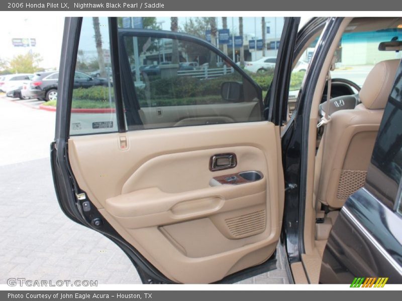 Nighthawk Black Pearl / Saddle 2006 Honda Pilot LX