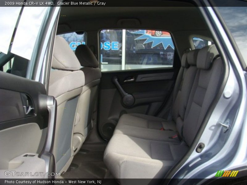 Glacier Blue Metallic / Gray 2009 Honda CR-V LX 4WD