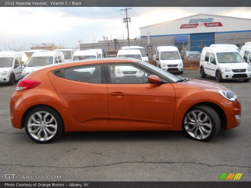 Vitamin C / Black 2012 Hyundai Veloster