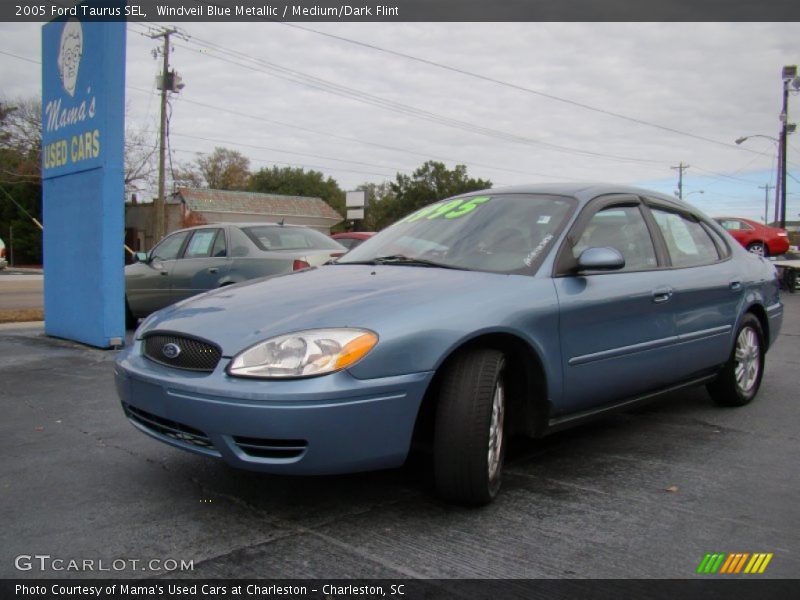 Windveil Blue Metallic / Medium/Dark Flint 2005 Ford Taurus SEL