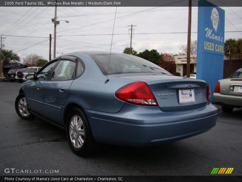 Windveil Blue Metallic / Medium/Dark Flint 2005 Ford Taurus SEL