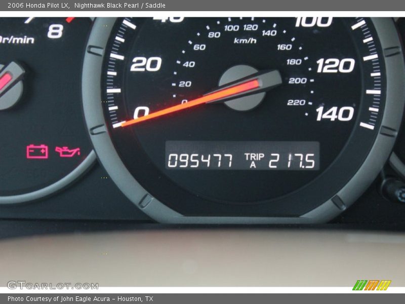 Nighthawk Black Pearl / Saddle 2006 Honda Pilot LX