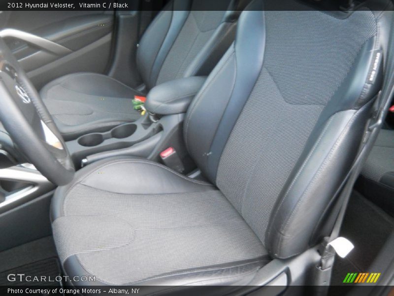 Front Seat of 2012 Veloster 