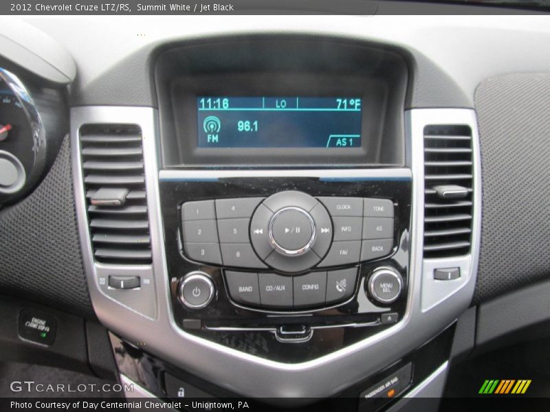 Controls of 2012 Cruze LTZ/RS