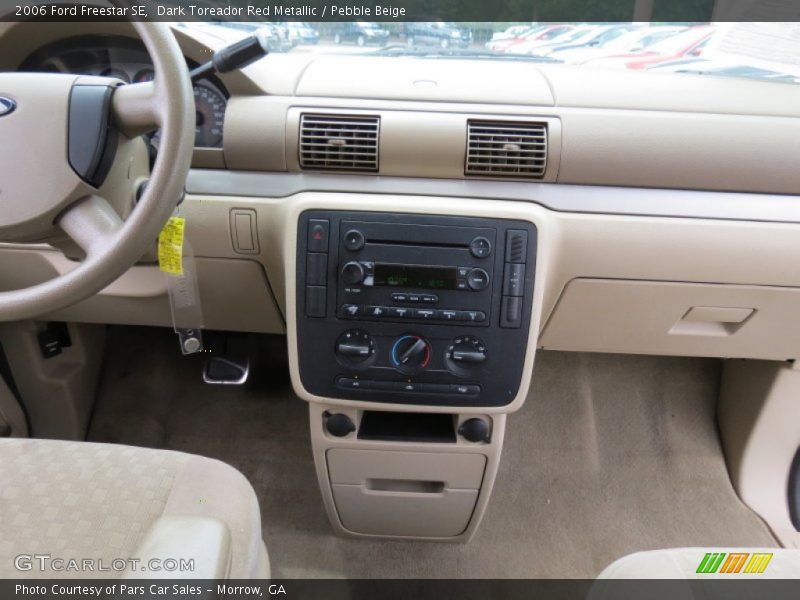 Dashboard of 2006 Freestar SE