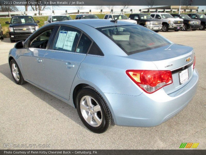 Ice Blue Metallic / Jet Black 2011 Chevrolet Cruze LT