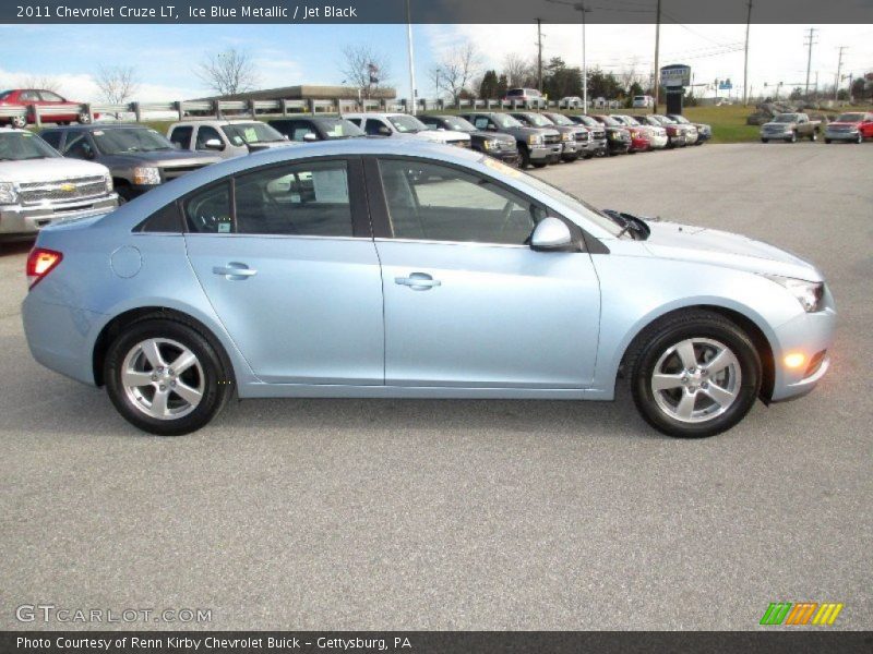 Ice Blue Metallic / Jet Black 2011 Chevrolet Cruze LT