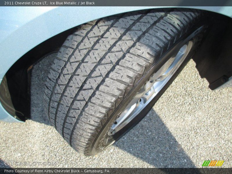 Ice Blue Metallic / Jet Black 2011 Chevrolet Cruze LT