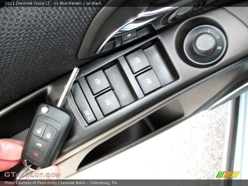 Ice Blue Metallic / Jet Black 2011 Chevrolet Cruze LT