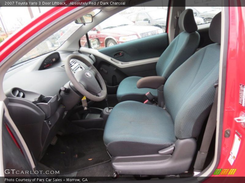 Absolutely Red / Dark Charcoal 2007 Toyota Yaris 3 Door Liftback