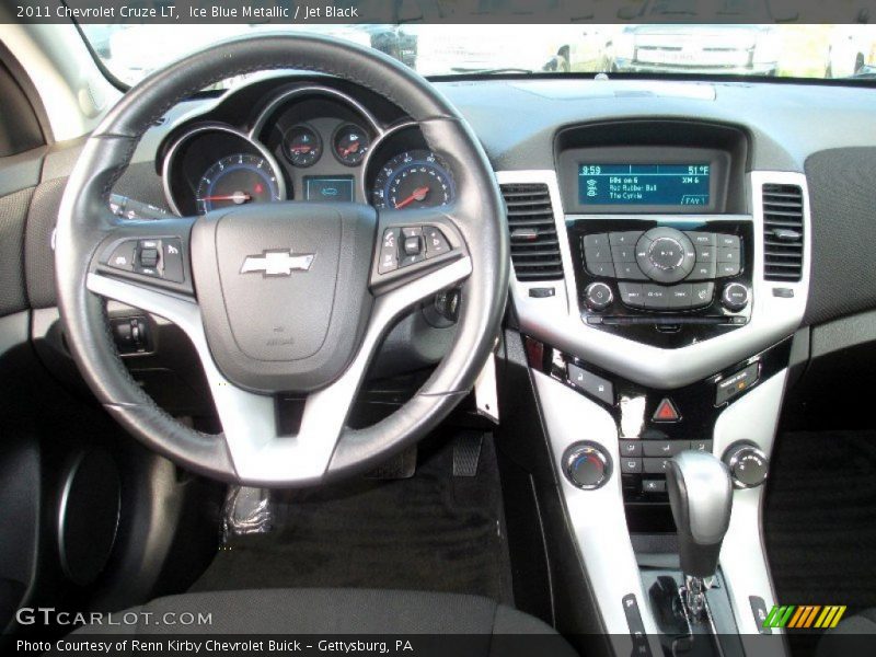 Ice Blue Metallic / Jet Black 2011 Chevrolet Cruze LT