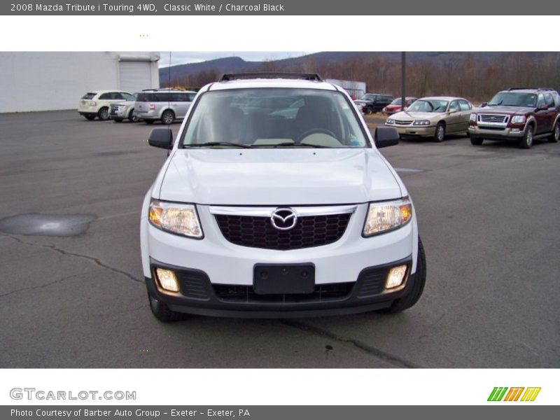 Classic White / Charcoal Black 2008 Mazda Tribute i Touring 4WD