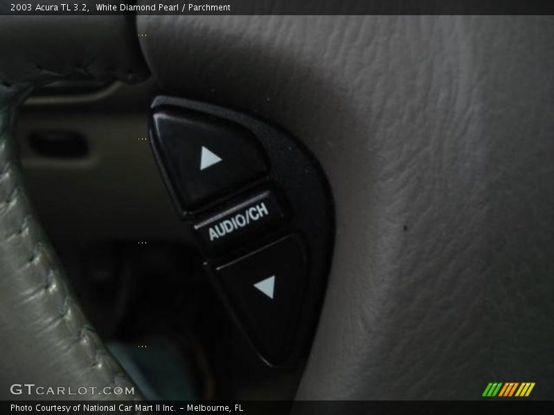White Diamond Pearl / Parchment 2003 Acura TL 3.2
