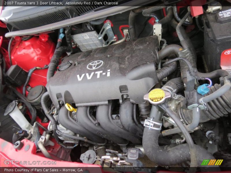  2007 Yaris 3 Door Liftback Engine - 1.5 Liter DOHC 16-Valve VVT-i 4 Cylinder