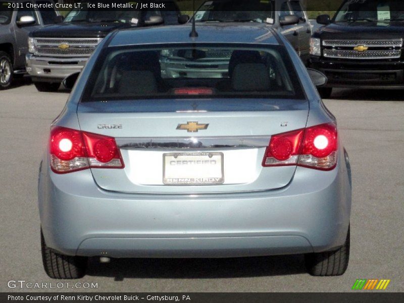 Ice Blue Metallic / Jet Black 2011 Chevrolet Cruze LT