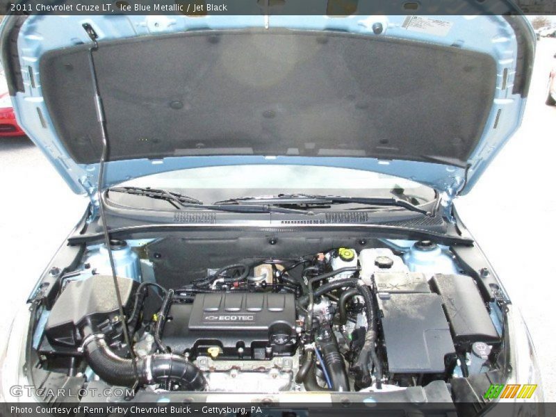 Ice Blue Metallic / Jet Black 2011 Chevrolet Cruze LT