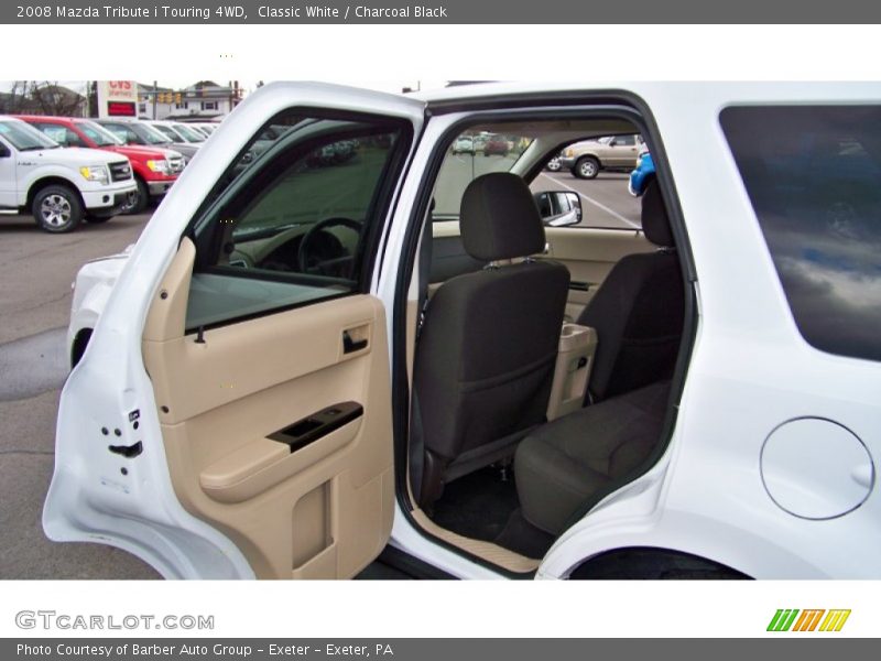Classic White / Charcoal Black 2008 Mazda Tribute i Touring 4WD