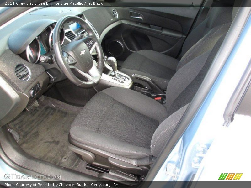 Ice Blue Metallic / Jet Black 2011 Chevrolet Cruze LT