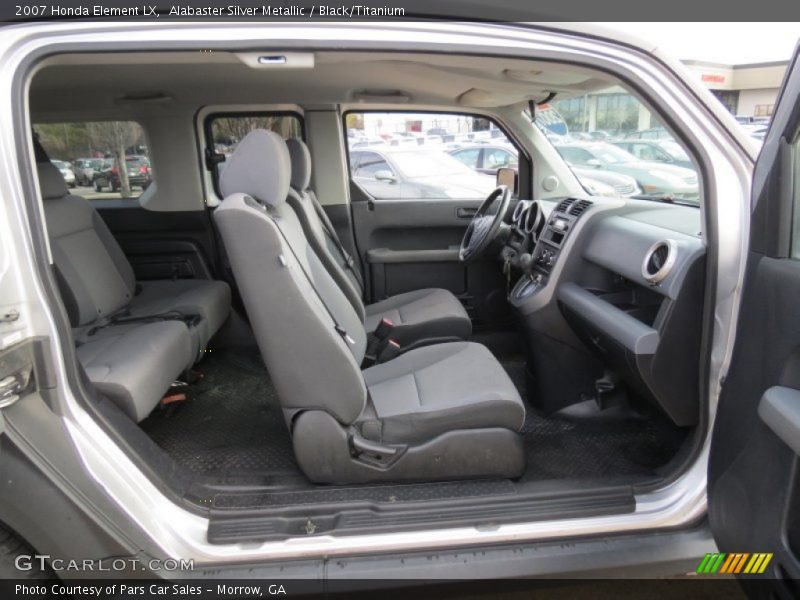  2007 Element LX Black/Titanium Interior