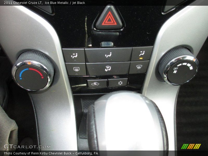 Ice Blue Metallic / Jet Black 2011 Chevrolet Cruze LT