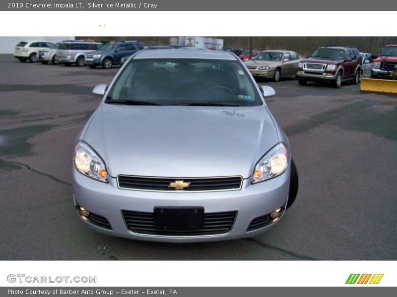 Silver Ice Metallic / Gray 2010 Chevrolet Impala LT