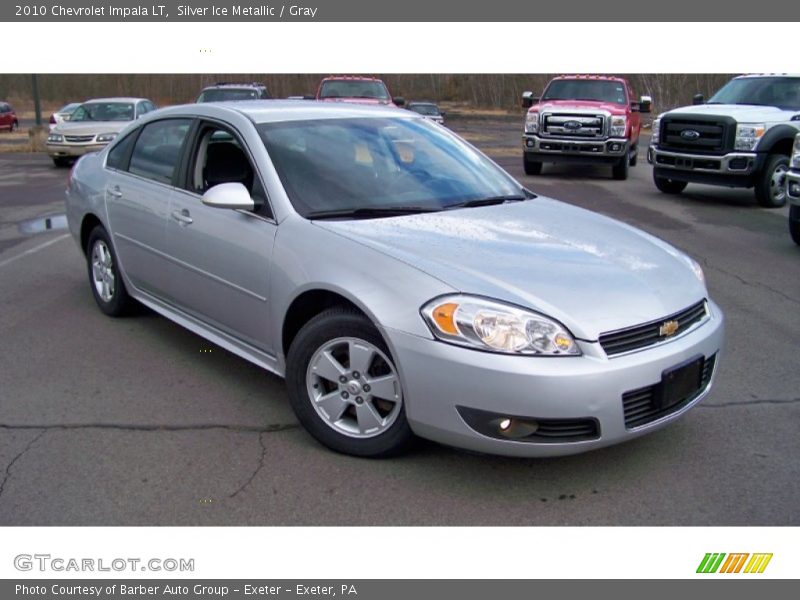 Silver Ice Metallic / Gray 2010 Chevrolet Impala LT