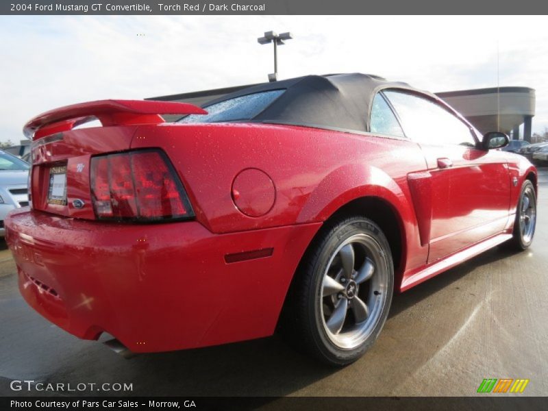 Torch Red / Dark Charcoal 2004 Ford Mustang GT Convertible